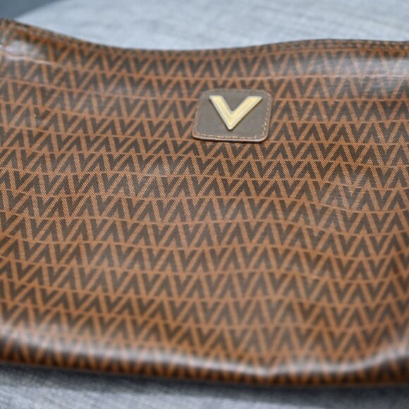 Mario Valentino V Pattern Clutch, Great Condition ! - Picture 2 of 6
